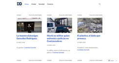 Desktop Screenshot of diariodelgolfo.com